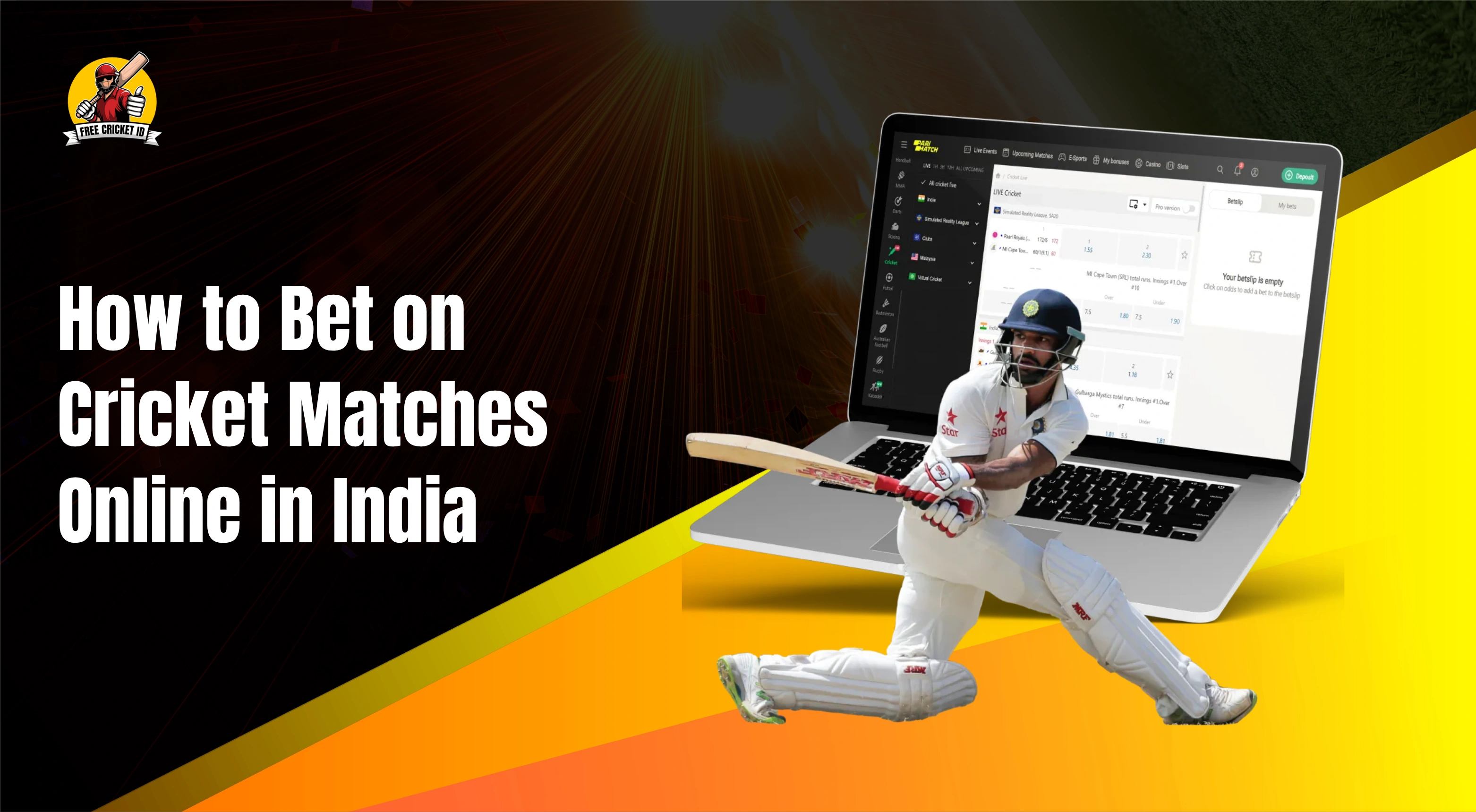  How to Use Your FreeCricketID to Place Bets Safely